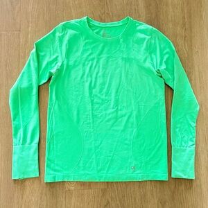 GapFit Motion Hot Green Athletic Top L